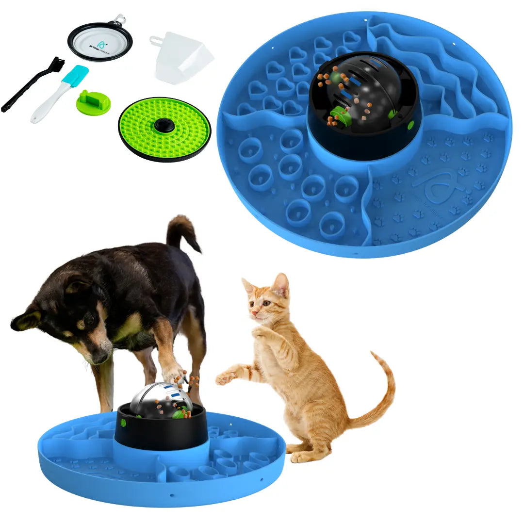 Multifunctional 8-in-1 Interactive Snuffle Mat and Puzzle Feeder for Dogs and Cats