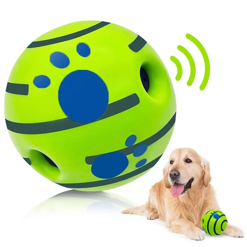 Exciting Squeaky Wag Ball for Dogs - Durable Interactive Toy for Indoor & Outdoor Fun, Perfect Gift for Pet Training and Special Occasions