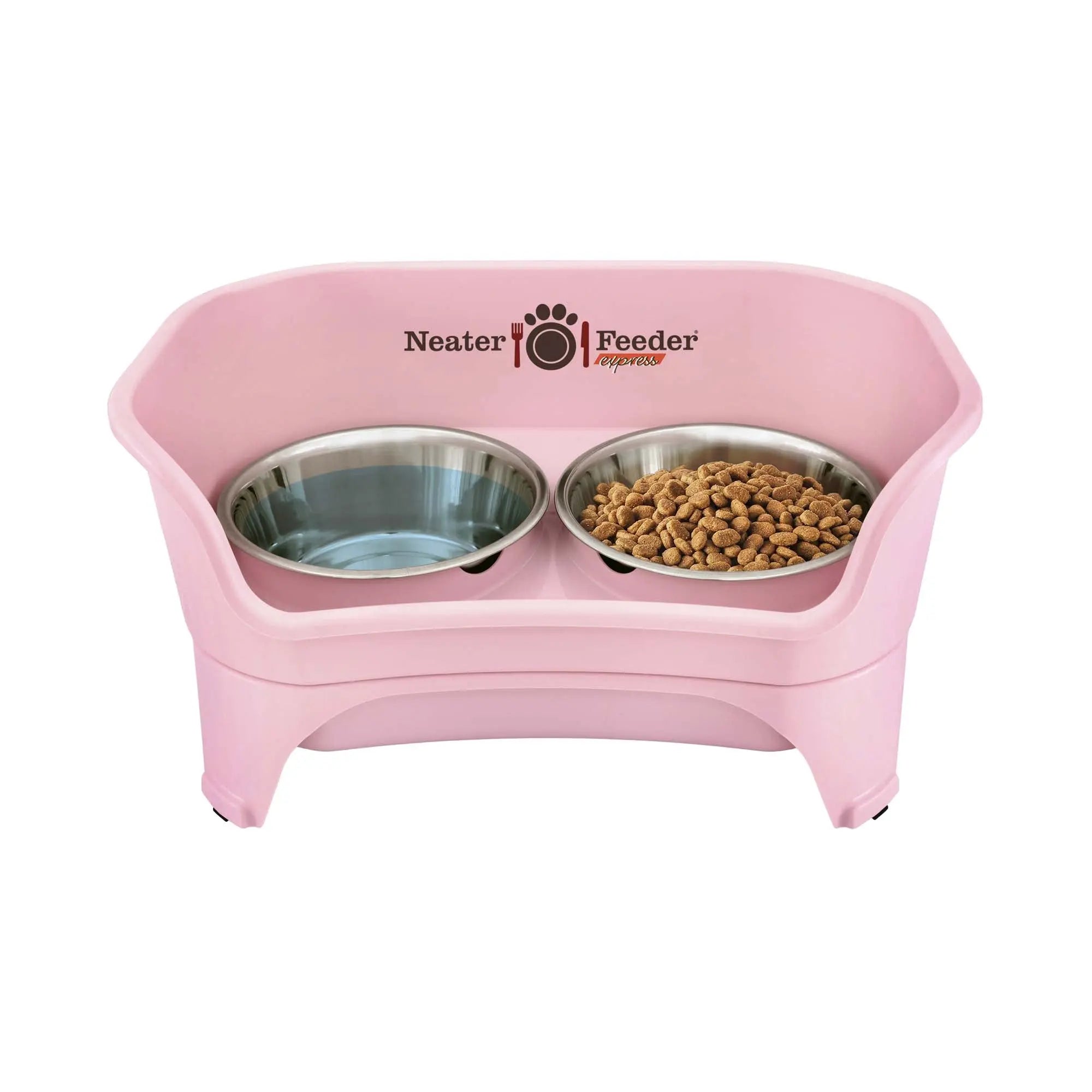 Introducing the EXPRESS Neater Feeder for Dogs - The Ultimate Mess-Proof Elevated Feeder with Stainless Steel Bowls, BPA-Free Design, and Easy Clean-Up!