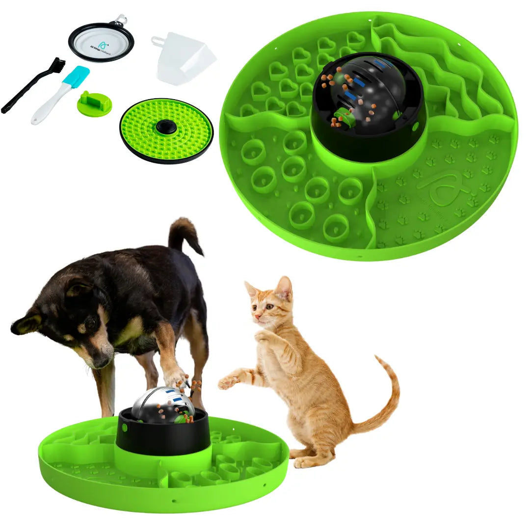 Multifunctional 8-in-1 Interactive Snuffle Mat and Puzzle Feeder for Dogs and Cats