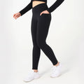 Women's High Waist Stretchable Yoga Pants - Versatile Athletic Leggings with Pockets for Yoga, Running, and Daily Activities - Leash & Lift