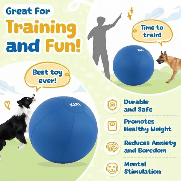 XIXI Inflatable Herding Ball for Dogs - The Ultimate Interactive Toy for High-Energy Breeds