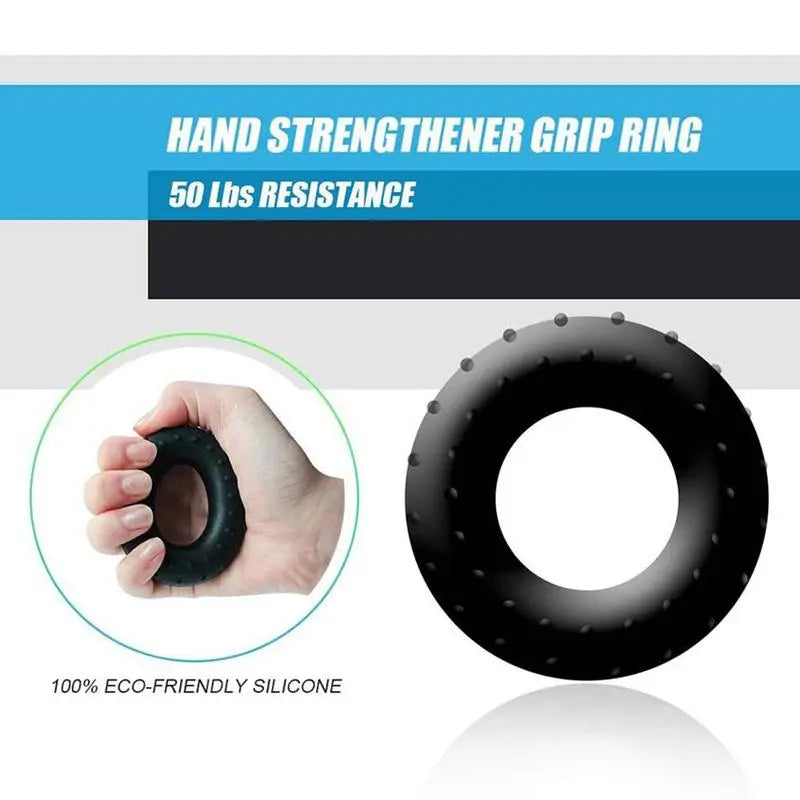 Adjustable Resistance Hand Grip Strengthening Kit - 5 Pack Forearm Grippers, Finger Exercisers, and Stress Relief Tools for Athletes and Fitness Enthusiasts