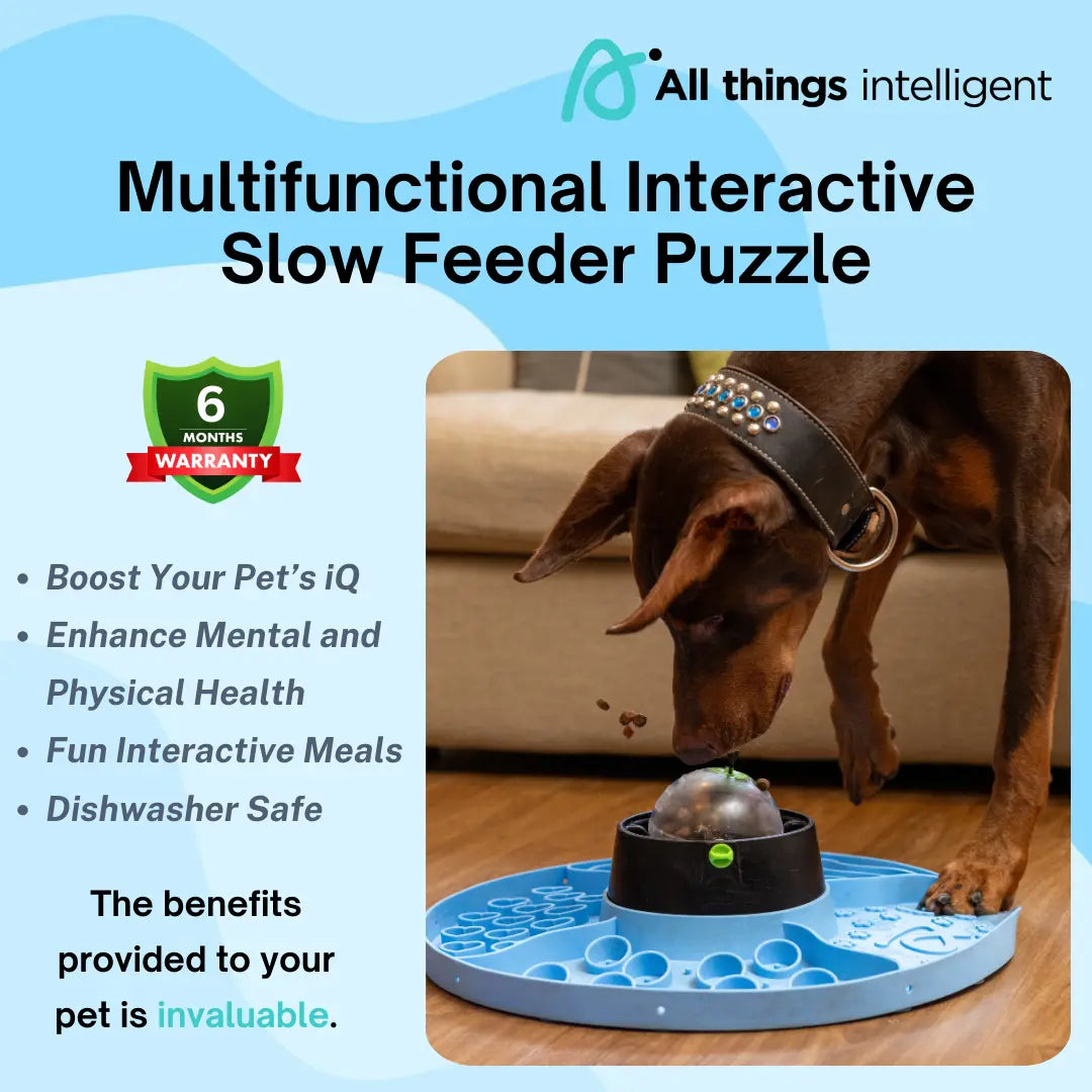 Multifunctional 8-in-1 Interactive Snuffle Mat and Puzzle Feeder for Dogs and Cats