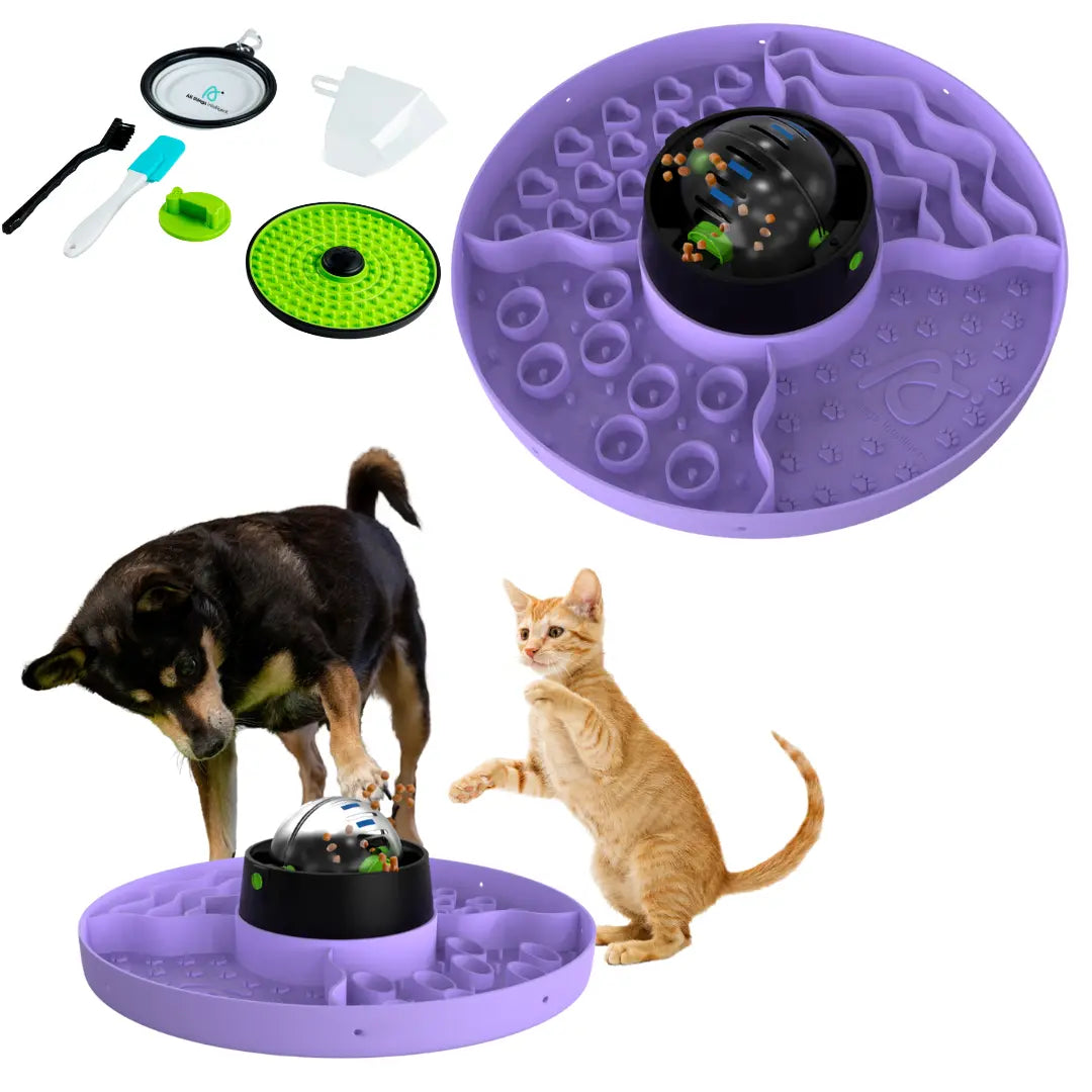 Multifunctional 8-in-1 Interactive Snuffle Mat and Puzzle Feeder for Dogs and Cats