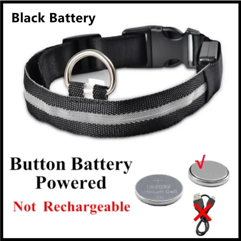LED Safety Dog Collar - Leash & Lift