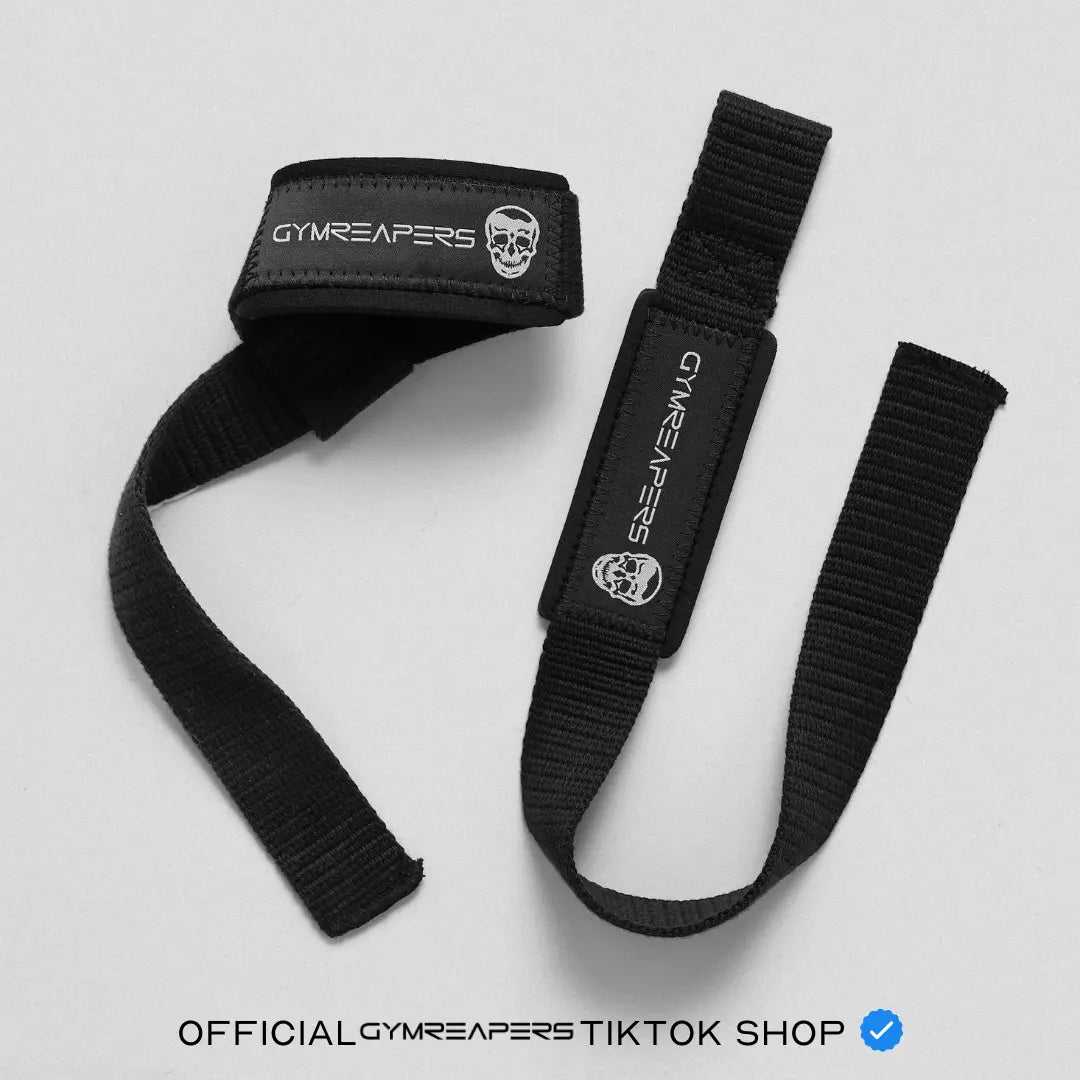 Elevate Your Lifting Game with Gymreapers Premium Padded Neoprene Lifting Straps - Ultimate Grip Support for Deadlifts, Pull-Ups, and More!