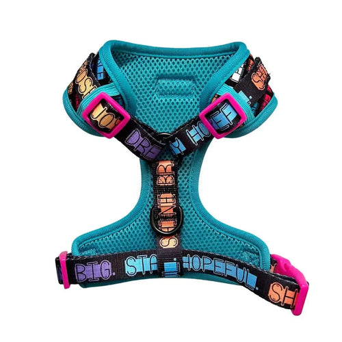 Adjustable Positive Affirmations Canine Harness