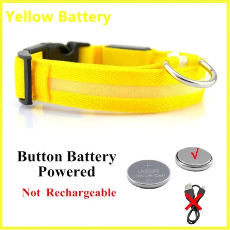 LED Safety Dog Collar - Leash & Lift