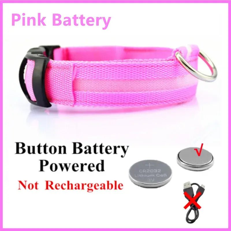 LED Safety Dog Collar - Leash & Lift