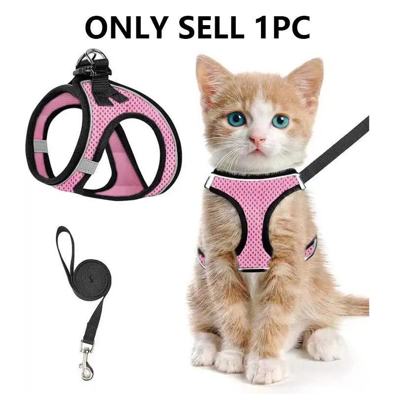 Mesh Harness & Leash Set - Leash & Lift