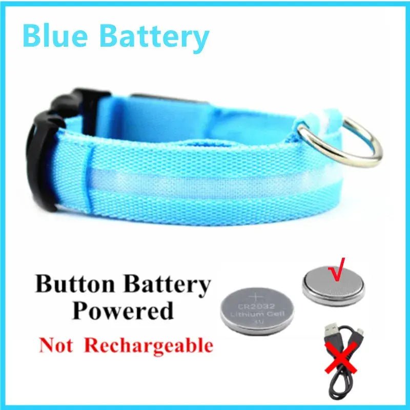 LED Safety Dog Collar - Leash & Lift